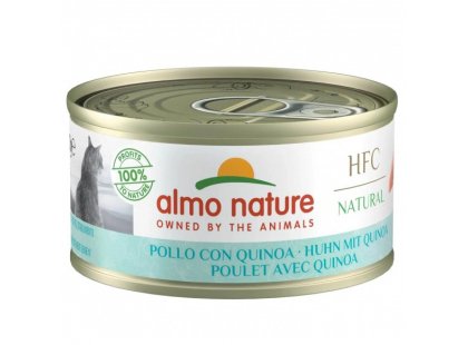 Фото - Almo Nature HFC Natural Chicken & Quinoa влажный корм для кошек КУРИЦА и КИНОА влажный корм (консервы) Almo Nature HFC Natural Chicken & Quinoa влажный корм для кошек КУРИЦА и КИНОА