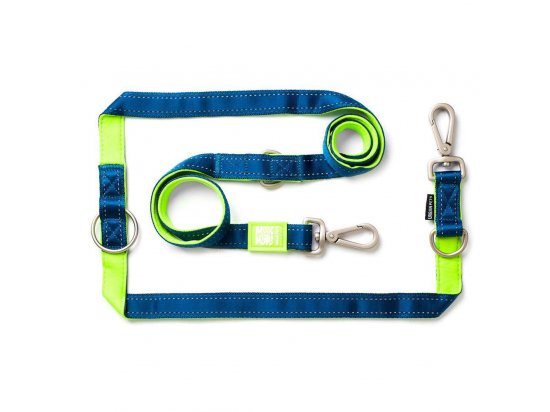 Фото - амуніція Max & Molly Urban Pets Multi-Function Leash багатофункціональний повідець для собак Matrix Lime Green