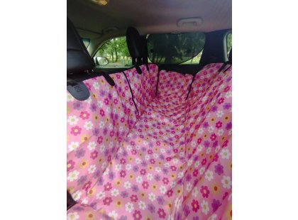 Фото - Senful Тонкий чехол на автомобильное сиденье для собак, розовый аксессуары в авто Senful Тонкий чехол на автомобильное сиденье для собак, розовый