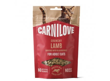 Фото - Carnilove Crunchy Snack Lamb with Blackberries ласощі для котів ЯГНЯ ТА ОЖИНА ласощі Carnilove Crunchy Snack Lamb with Blackberries ласощі для котів ЯГНЯ ТА ОЖИНА