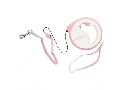 Фото - DoggyMan Retractable Lead Star поводок-рулетка для собак, розовый рулетки DoggyMan Retractable Lead Star поводок-рулетка для собак, розовый