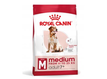 Фото - Royal Canin MEDIUM ADULT 7+ (СОБАКИ СЕРЕДНІХ ПОРІД ЕДАЛТ 7+) корм для собак від 7 років сухий корм Royal Canin MEDIUM ADULT 7+ (СОБАКИ СЕРЕДНІХ ПОРІД ЕДАЛТ 7+) корм для собак від 7 років