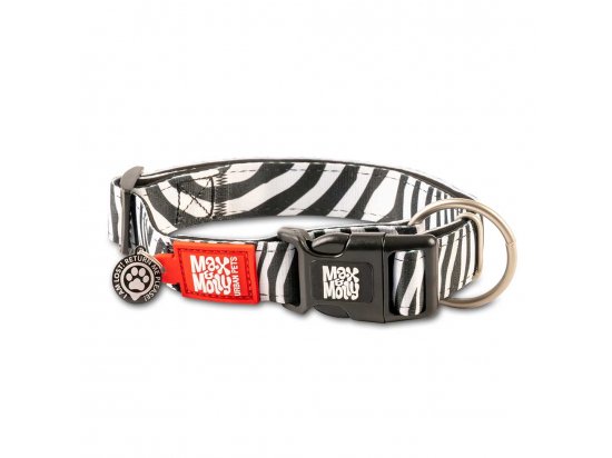 Фото - амуниция Max & Molly Urban Pets Smart ID Collar ошейник для собак Zebra