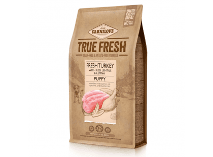 Фото - Carnilove True Fresh Puppy Fresh Turkey сухой корм для щенков ИНДЕЙКА сухой корм Carnilove True Fresh Puppy Fresh Turkey сухой корм для щенков ИНДЕЙКА