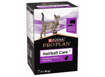 Фото - Purina Pro Plan Hairball Care ветеринарна добавка для виведення шерсті у кішок вологий корм (консерви) Purina Pro Plan Hairball Care ветеринарна добавка для виведення шерсті у кішок