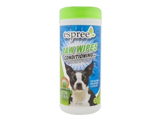Фото - Espree (Эспри) PAW WIPES (ВЛАЖНЫЕ САЛФЕТКИ ДЛЯ ЛАП) для собак, 50 шт. для лап Espree (Эспри) PAW WIPES (ВЛАЖНЫЕ САЛФЕТКИ ДЛЯ ЛАП) для собак, 50 шт.
