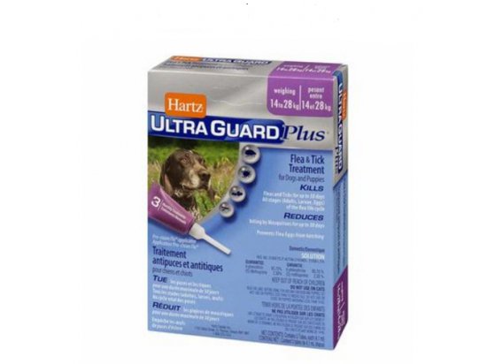 Фото 6 -  от блох и клещей Hartz Ultra Guard PLUS (4 в 1) капли от блох, яиц блох, клещей и комаров для собак