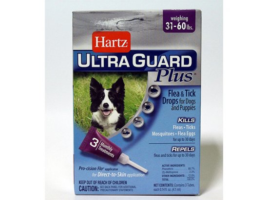 Фото 5 -  от блох и клещей Hartz Ultra Guard PLUS (4 в 1) капли от блох, яиц блох, клещей и комаров для собак