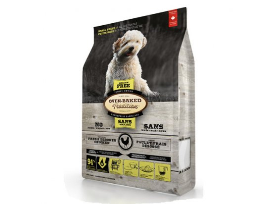 Фото - Oven-Baked Tradition GF SMALL BREED CHICKEN беззерновой корм для собак малых пород КУРИЦА сухой корм Oven-Baked Tradition GF SMALL BREED CHICKEN беззерновой корм для собак малых пород КУРИЦА