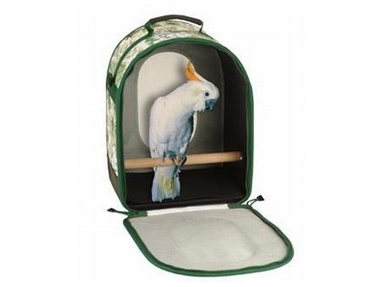 Фото - Pet Voyage TROPICAL PRINT (BIRD) сумка-перевозка для птиц клетки, вольеры и домики Pet Voyage TROPICAL PRINT (BIRD) сумка-перевозка для птиц