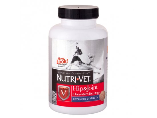 Фото - Nutri-Vet (Нутрі Вет) Hip & Joint Advanced - ЗВ'ЯЗКИ І СУГЛОБИ АДВАНСИД глюкозамін, хондроїтин, ЧСЧ для собак (3 рівень) хондропротектори Nutri-Vet (Нутрі Вет) Hip & Joint Advanced - ЗВ'ЯЗКИ І СУГЛОБИ АДВАНСИД глюкозамін, хондроїтин, ЧСЧ для собак (3 рівень)