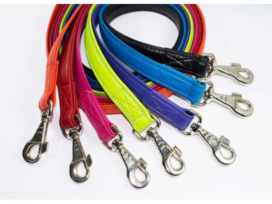 Фото 2 -  амуниция Collar Glamour Поводок для собак плоский