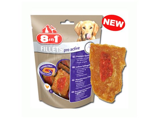Фото - 8in1 Fillets Pro Active – Ласощі для собак для покращення активності ласощі 8in1 Fillets Pro Active – Ласощі для собак для покращення активності