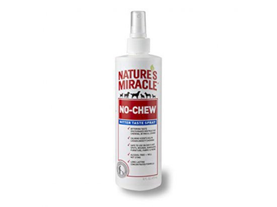 Фото - Natures Miracle No Chew Spray Спрей-антигрызин для собак, 236 мл коррекция поведения Natures Miracle No Chew Spray Спрей-антигрызин для собак, 236 мл