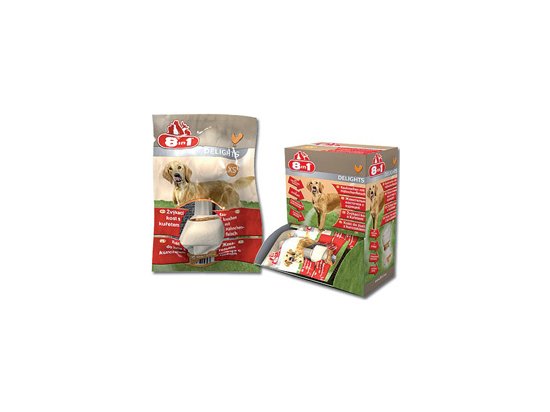 Фото - 8in1 (8 в 1) Dental Delights Bones XS кость с мясом - лакомство для собак малых и средних пород лакомства 8in1 (8 в 1) Dental Delights Bones XS кость с мясом - лакомство для собак малых и средних пород