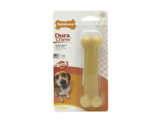 Фото 2 -  іграшки Nylabone (Нілабон) DURA CHEW (ДЬЮРА ЧИЮ ЖУВАЛЬНА КІСТЬ) іграшка для собак