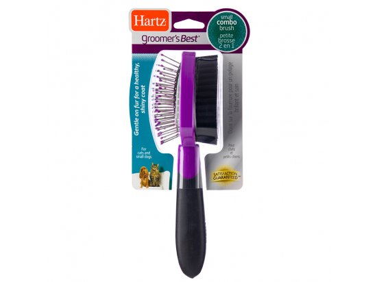 Фото - Hartz Groomer's Best Combo Brush Щітка комбінована для собак дрібних порід та кішок гребінці, щітки Hartz Groomer's Best Combo Brush Щітка комбінована для собак дрібних порід та кішок