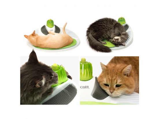 Фото 2 -  игрушки Hagen Catit Wellness Center Игрушка массажер для кота (43153)