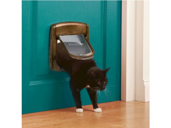 Фото 2 -  двери врезные PetSafe Staywell Дверцы для котов с механическим замком, под дерево