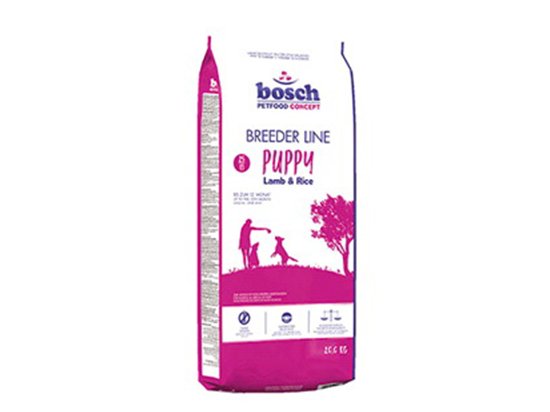 Фото - сухой корм Bosch (Бош) BREEDER PUPPY LAMB & RICE (БРИДЕР ПАППИ ЯГНЕНОК И РИС) корм для щенков 20 кг