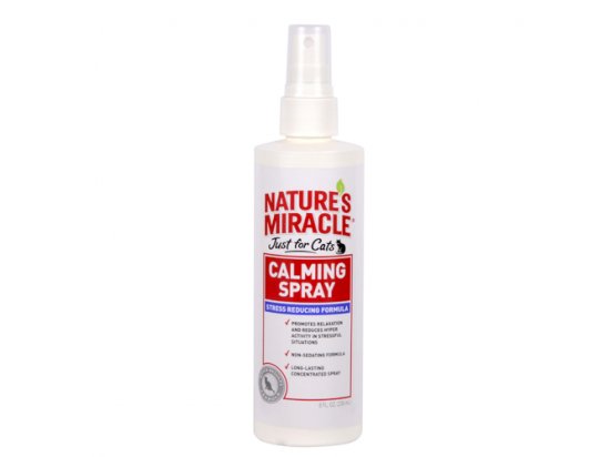 Фото - Natures Miracle (Нейчерлз Миракл) NO STRESS CALMING (АНТИСТРЕСС) успокаивающий спрей для кошек седативные препараты (успокоительные) Natures Miracle (Нейчерлз Миракл) NO STRESS CALMING (АНТИСТРЕСС) успокаивающий спрей для кошек