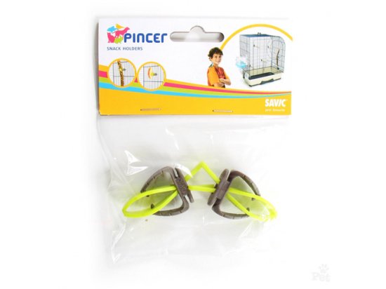 Фото 3 -  клітки та аксесуари Savic SNACK HOLDER тримач для ласощів птахів, з кріпленням у клітку