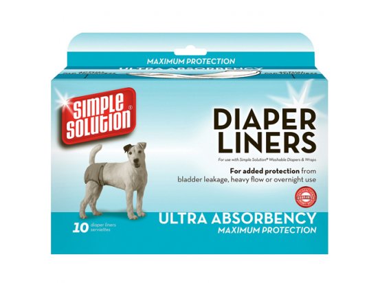 Фото - Simple Solution Disposable Diaper Liners-Heavy Flow ULTRA - Гигиенические прокладки для собак МАКСИМАЛЬНАЯ ЗАЩИТА (10 шт.) памперсы и трусики Simple Solution Disposable Diaper Liners-Heavy Flow ULTRA - Гигиенические прокладки для собак МАКСИМАЛЬНАЯ ЗАЩИТА (10 шт.)