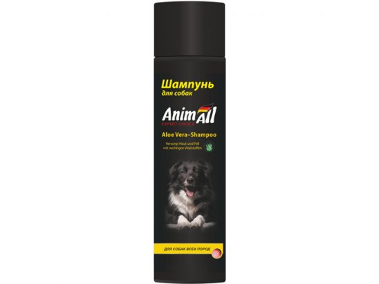 Фото - AnimAll Aloe Vera Shampoo Шампунь для собак усіх порід з екстрактом алое вера повсякденна косметика AnimAll Aloe Vera Shampoo Шампунь для собак усіх порід з екстрактом алое вера