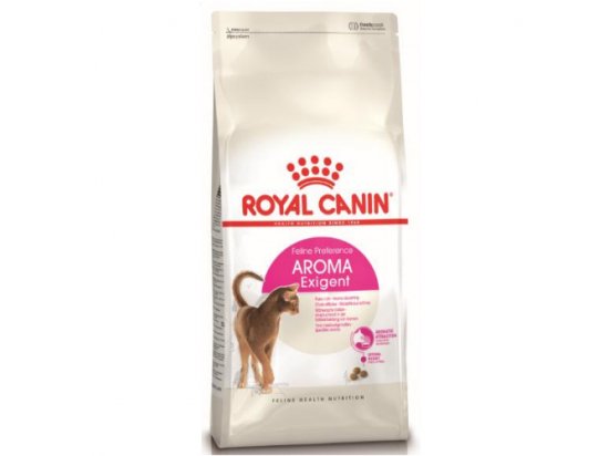 Фото - сухой корм Royal Canin AROMA EXIGENT (АРОМА ЕКСИДЖЕНТ ДЛЯ ПРИВЕРЕДЛИВЫХ) сухой корм для взрослых кошек