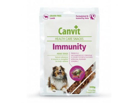Фото - Canvit Immunity (Імуніті) напіввологі функціональні ласощі для підтримки імунітету у собак ласощі Canvit Immunity (Імуніті) напіввологі функціональні ласощі для підтримки імунітету у собак