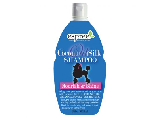 Фото - ESPREE (Еспрі) Coconut Oil + Silk Shampoo Шампунь з кокосовим маслом та протеїнами шовку харчування та блиск повсякденна косметика ESPREE (Еспрі) Coconut Oil + Silk Shampoo Шампунь з кокосовим маслом та протеїнами шовку харчування та блиск
