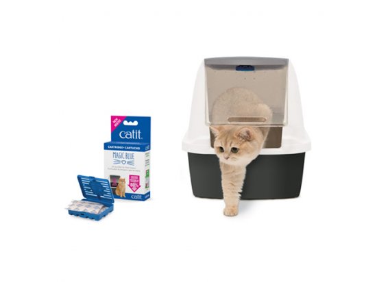 Фото - Hagen Catit Magic Blue Універсальний картридж з запахом для всіх видів закритих туалетів аксесуари, совки, пакети для лотка Hagen Catit Magic Blue Універсальний картридж з запахом для всіх видів закритих туалетів