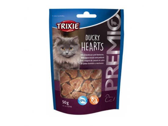 Фото - Trixie (Трикси) PREMIO HEARTS & DUCKY (УТКА & РЫБА) лакомство для кошек лакомства Trixie (Трикси) PREMIO HEARTS & DUCKY (УТКА & РЫБА) лакомство для кошек