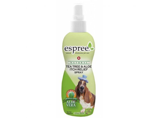 Фото - ESPREE (Эспри) Tea Tree & Aloe Medicated Spray Спрей с маслом чайного дерева и алое для собак лечебная косметика ESPREE (Эспри) Tea Tree & Aloe Medicated Spray Спрей с маслом чайного дерева и алое для собак