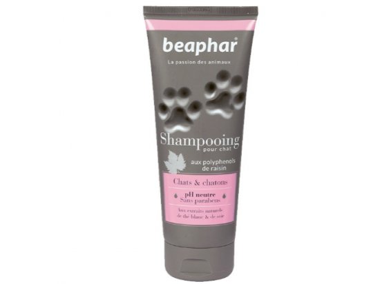 Фото - Beaphar Shampooing Chats & chatons Шампунь для котів та кошенят повсякденна косметика Beaphar Shampooing Chats & chatons Шампунь для котів та кошенят