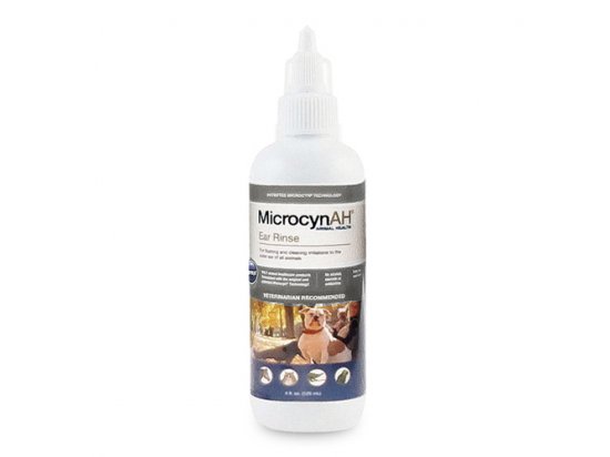 Фото - для ушей Microcyn (Микроцин) Ear Rinse капли для ухода за ушами животных