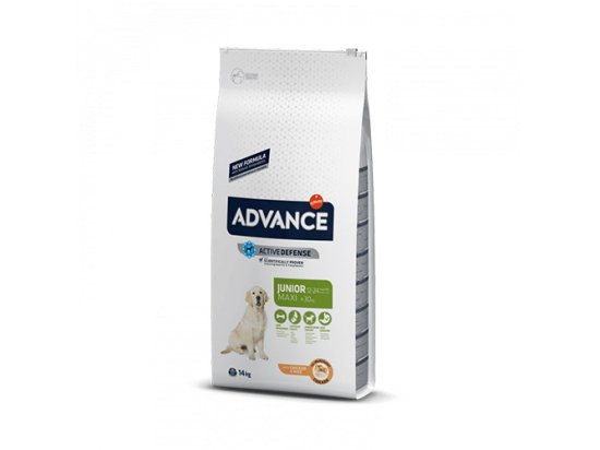Фото - Advance (Едванс) Dog Maxi Junior корм для молодих собак великих порід (з куркою та рисом) сухий корм Advance (Едванс) Dog Maxi Junior корм для молодих собак великих порід (з куркою та рисом)