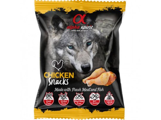 Фото 3 -  лакомства Alpha Spirit SNACKS полувлажное лакомство для собак, 50 г