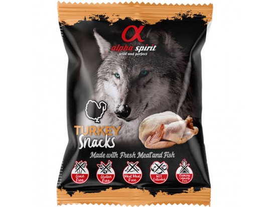 Фото 2 -  лакомства Alpha Spirit SNACKS полувлажное лакомство для собак, 50 г