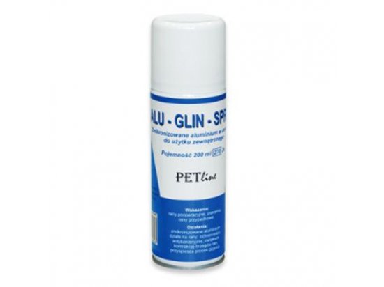 Фото - ALU GLIN PET LINE (Алюспрей, Алюминиум) спрей заживляющий для животных от ран и порезов ALU GLIN PET LINE (Алюспрей, Алюминиум) спрей заживляющий для животных