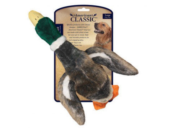 Фото 2 -  игрушки American Classic (Американ Классик) MALLARD (ДИКАЯ УТКА) игрушка с пищалкой для собак