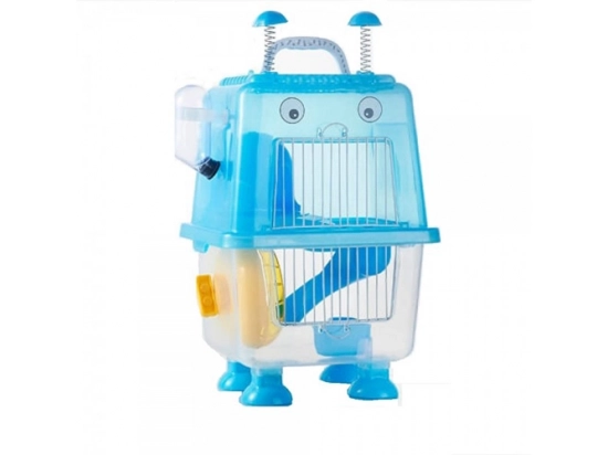 Фото - AnimAll ROBOTIC клітка для хом'яка, блакитний клітки та вольєри AnimAll ROBOTIC клітка для хом'яка, блакитний