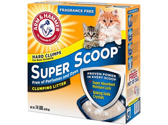 Фото - Arm&Hammer SUPER SCOOP комкующийся наполнитель для кошачьего туалета, БЕЗ АРОМАТА наполнители Arm&Hammer SUPER SCOOP комкующийся наполнитель для кошачьего туалета, БЕЗ АРОМАТА