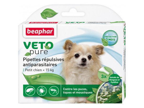 Фото - Beaphar - Капли БИО Veto pure от блох и клещей для собак от блох и клещей Beaphar - Капли БИО Veto pure от блох и клещей для собак