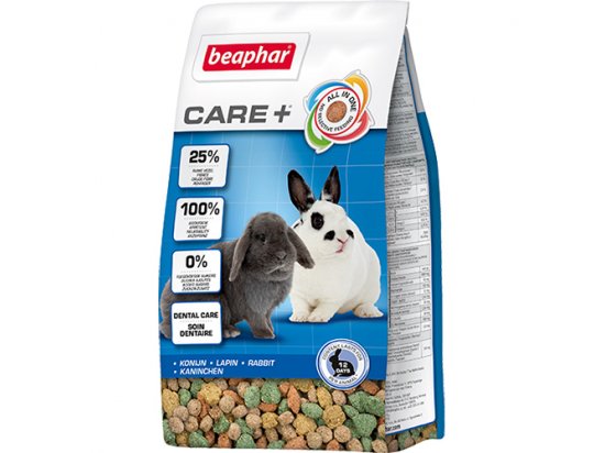 Фото - Beaphar Care+ Rabbit Повноцінний корм супер-преміум класу для кроликів корм для гризунів Beaphar Care+ Rabbit Повноцінний корм супер-преміум класу для кроликів
