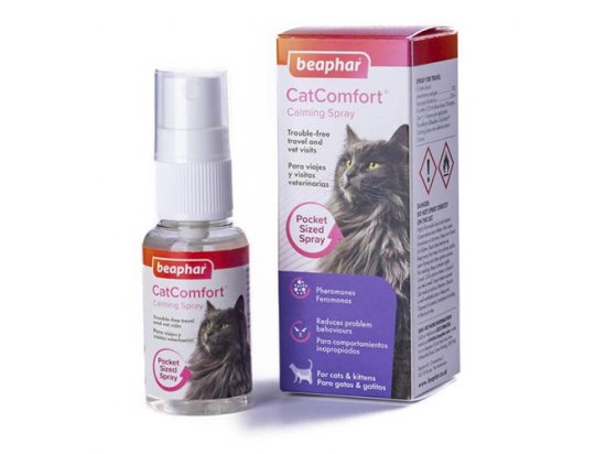 Фото - Beaphar CAT COMFORT CALMING SPRAY Спрей заспокійливий з феромонами для котів седативні препарати (заспокійливі) Beaphar CAT COMFORT CALMING SPRAY Спрей заспокійливий з феромонами для котів