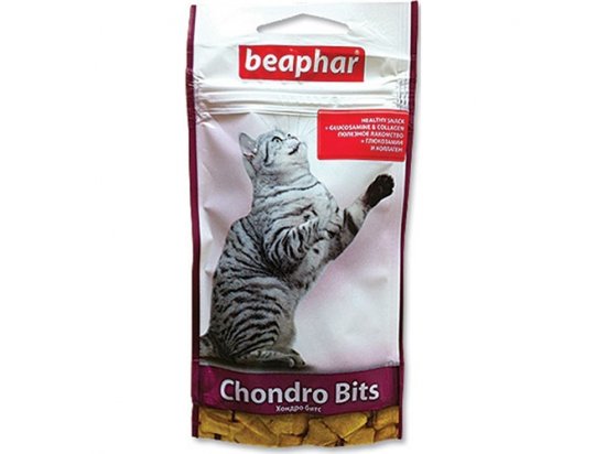 Фото - Beaphar Chondro Bits Витаминное лакомство для суставов с хондроитином и глюкозамином для кошек лакомства Beaphar Chondro Bits Витаминное лакомство для суставов с хондроитином и глюкозамином для кошек