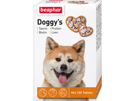 Фото - Beaphar Doggys Mix - вітамінні ласощі для собак ласощі Beaphar Doggys Mix - вітамінні ласощі для собак