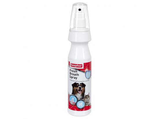 Фото - Beaphar Fresh Breath Spray Спрей для чистки зубов и освежения дыхания у собак повседневная косметика Beaphar Fresh Breath Spray Спрей для чистки зубов и освежения дыхания у собак