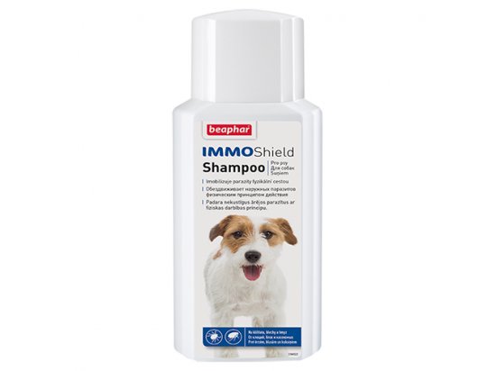 Фото - Beaphar IMMO SHIELD SHAMPOO шампунь от паразитов для собак от блох и клещей Beaphar IMMO SHIELD SHAMPOO шампунь от паразитов для собак